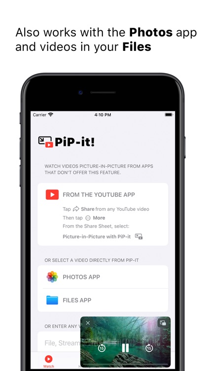 PiP-it! Picture in Picture