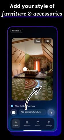 Visualize AI: Interior Design Screenshot 3 of 5