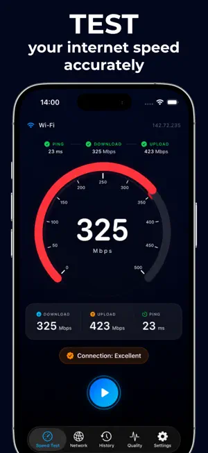 Internet Speed Test - Netest screenshot 1