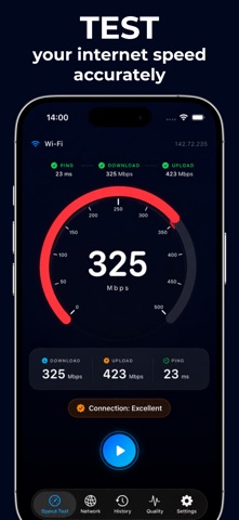 Internet Speed Test - Netest Screenshot 1 of 5