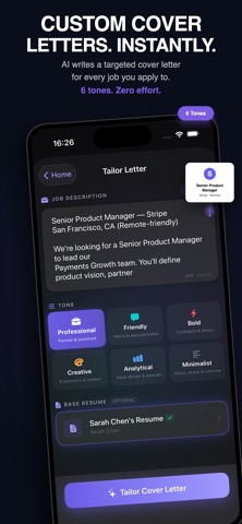 Rexu: AI Resume Builder & CV Screenshot 4 of 6