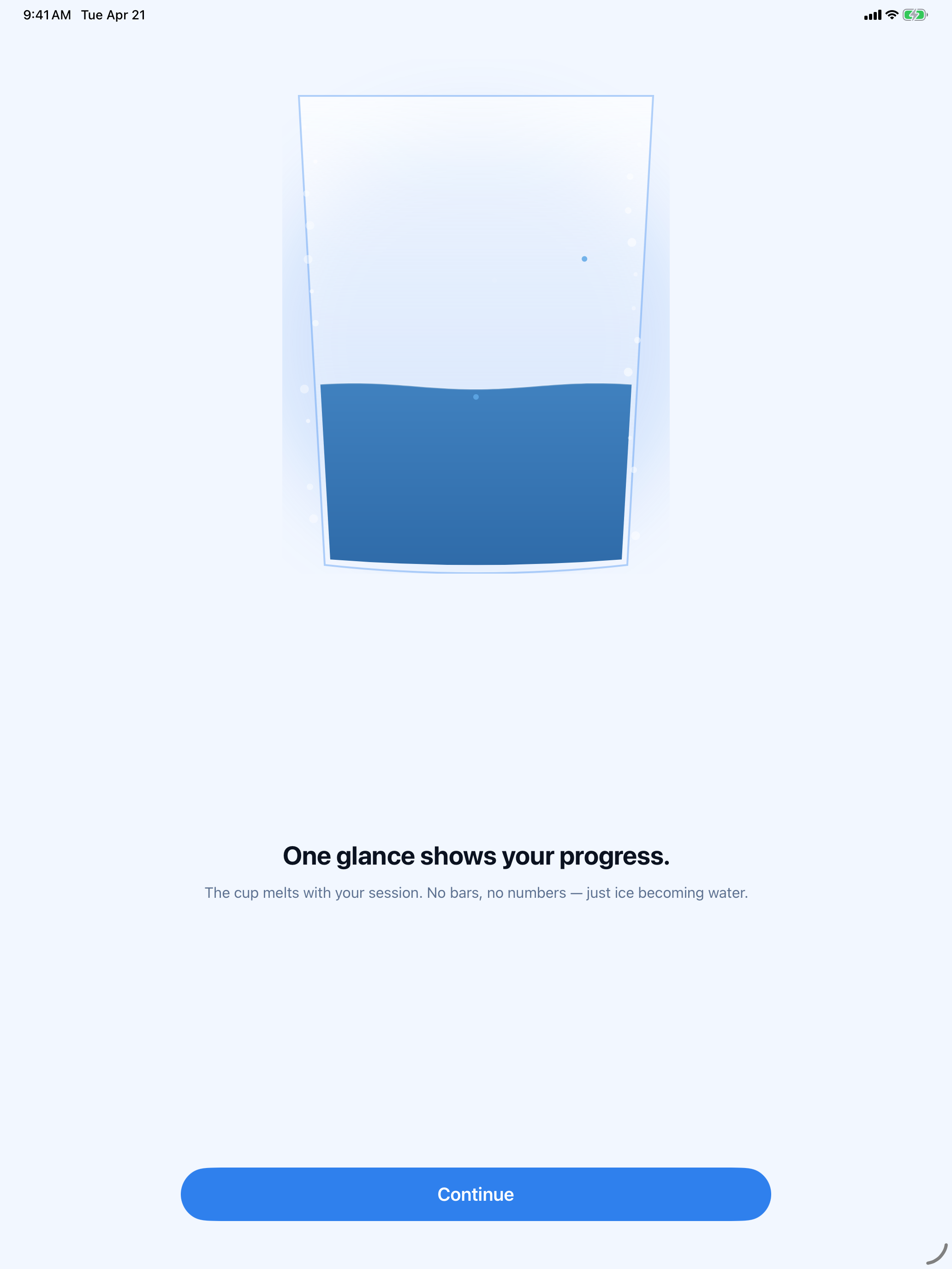 Ice Study: Study Timer