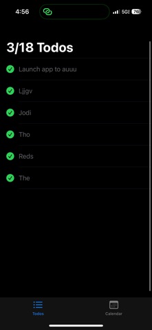 Ta Da – A Minimalist To-Do App screenshot