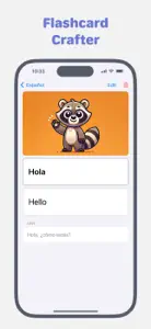 Flashcard Crafter screenshot #1 for iPhone
