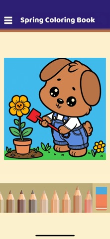 Spring Coloring Book Screenshot 4 of 5