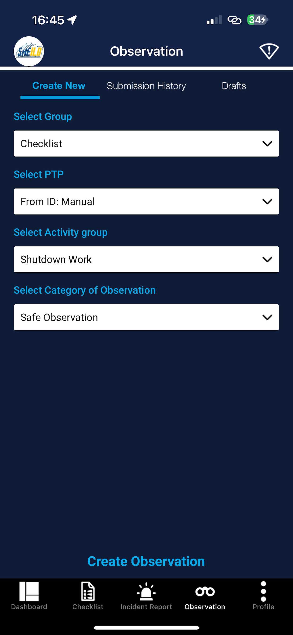 Sheild screenshot 2