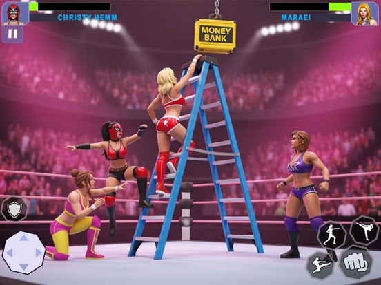 Bad Girls Wrestling Games 2026 iPad screenshot 2 - Games app