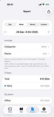 StopDiary screenshot 3