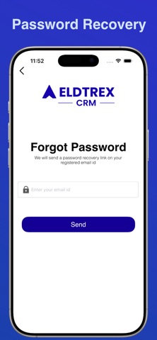Eldtrex CRM iPhone screenshot