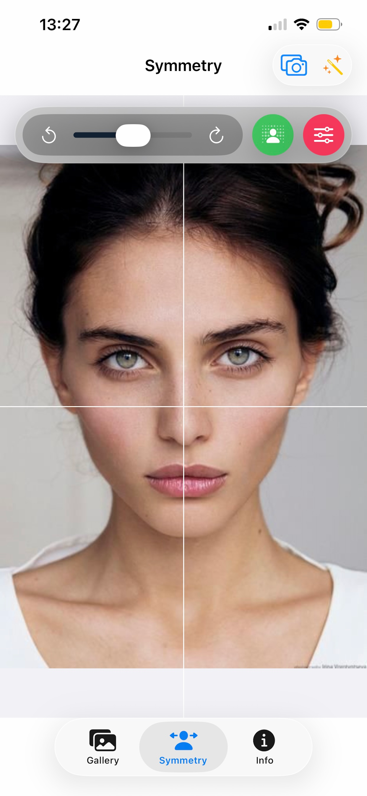 Face Symmetry:nobody's perfect screenshot 2