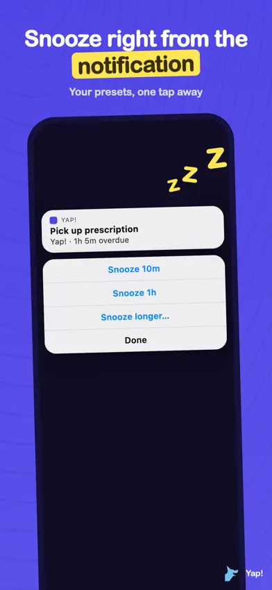 Yap! Reminders screenshot 4