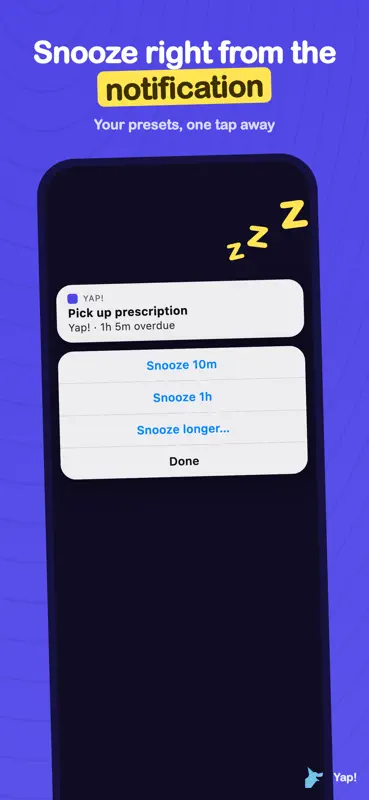 Yap! Reminders screenshot 4 of 6