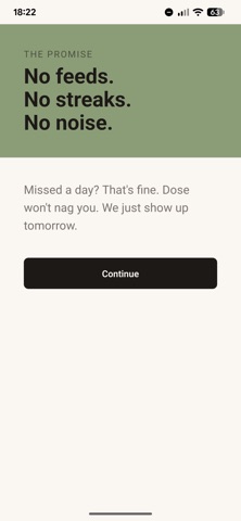 Dose: Daily Insight Screenshot 2 of 4