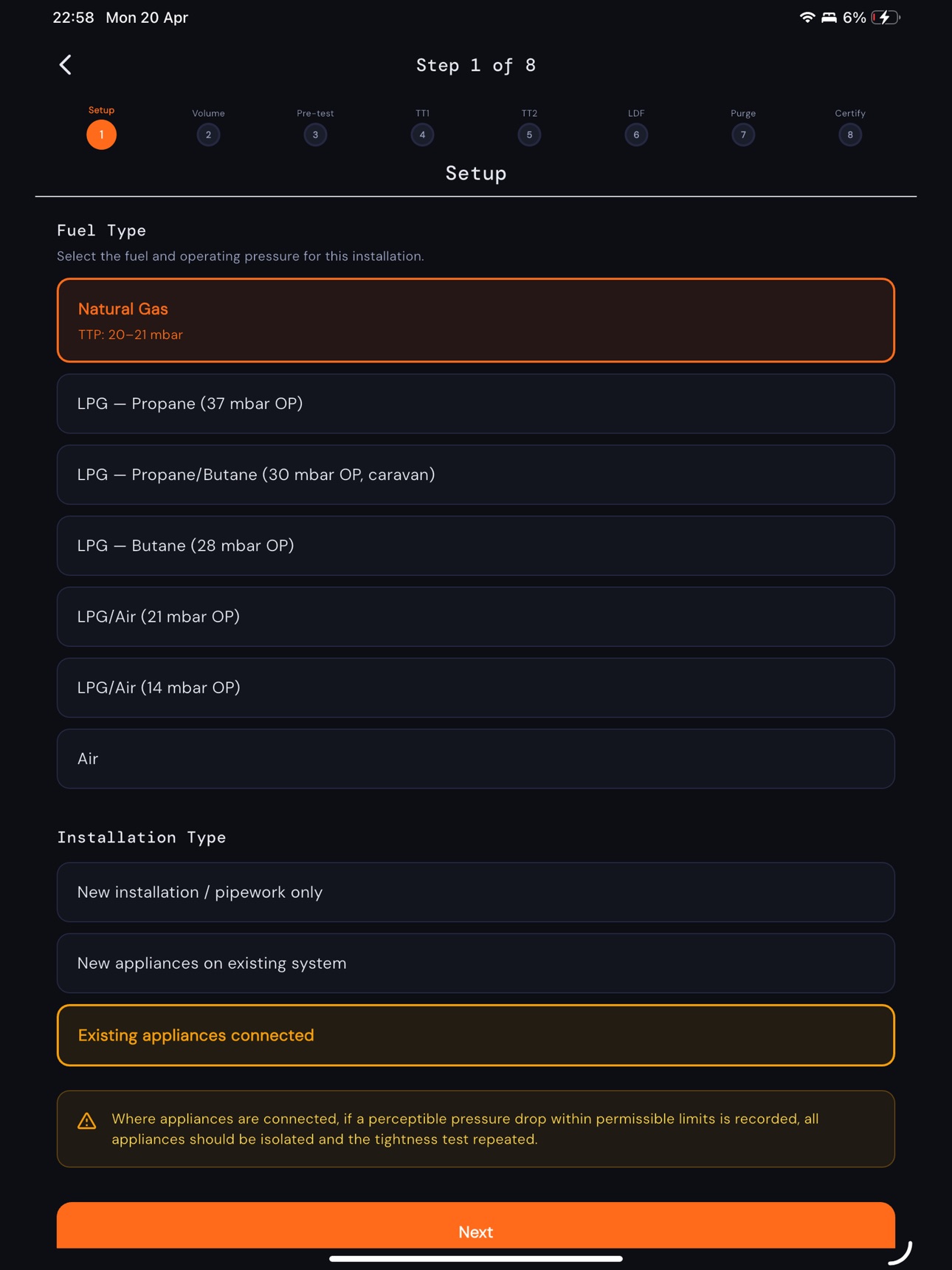 Screenshot 12 of UP/1B Calculator