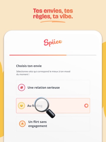 Spiice Rencontres iPad screenshot 2