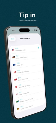 Shukran - Tip Anyone, Anywhere screenshot