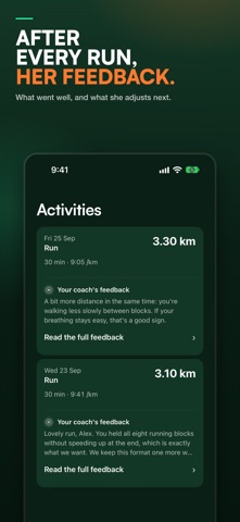 Lora – Adaptive Run Coach Screenshot 5 of 5
