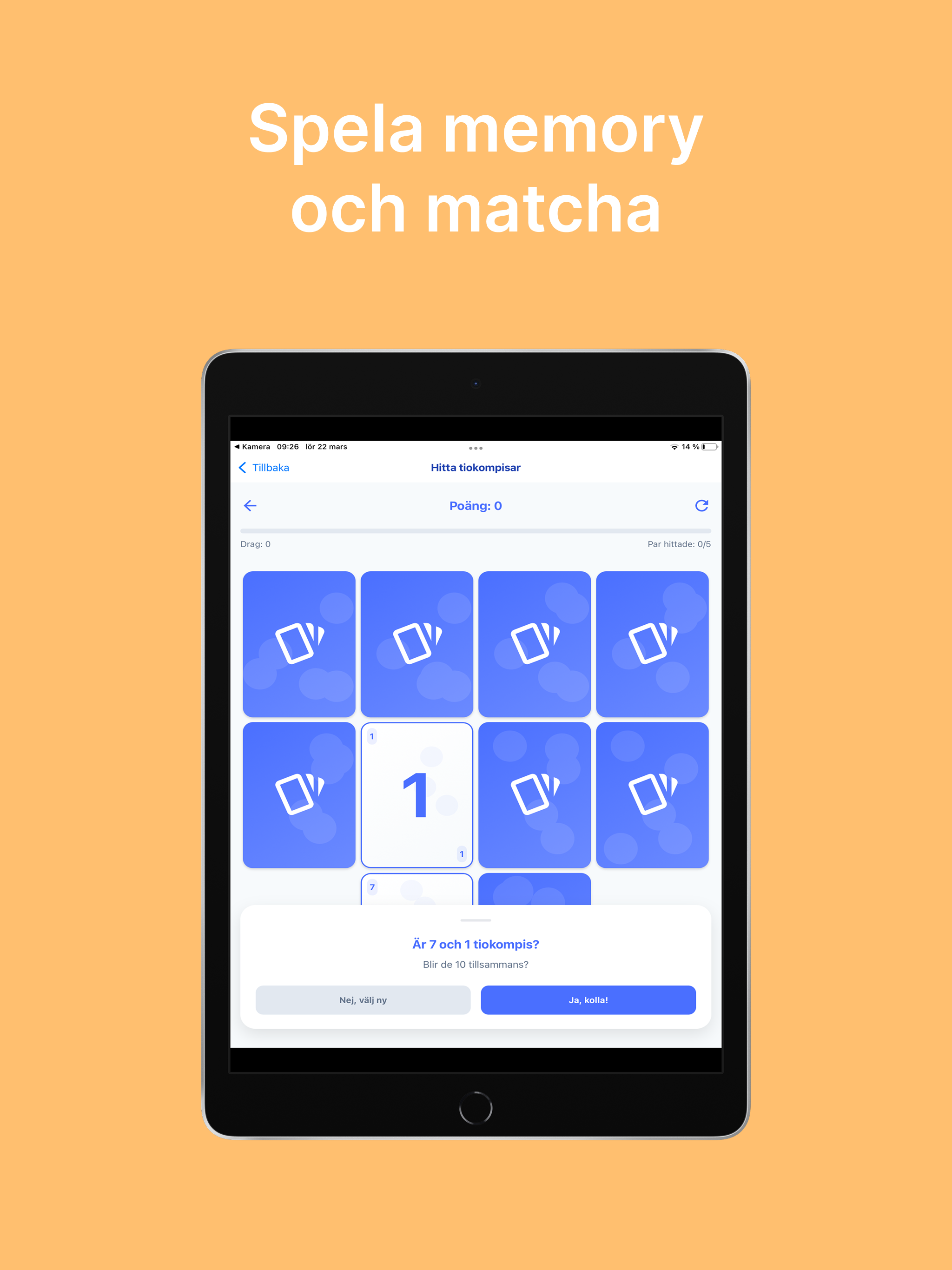 Tiokompisar - Räknespel screenshot 7