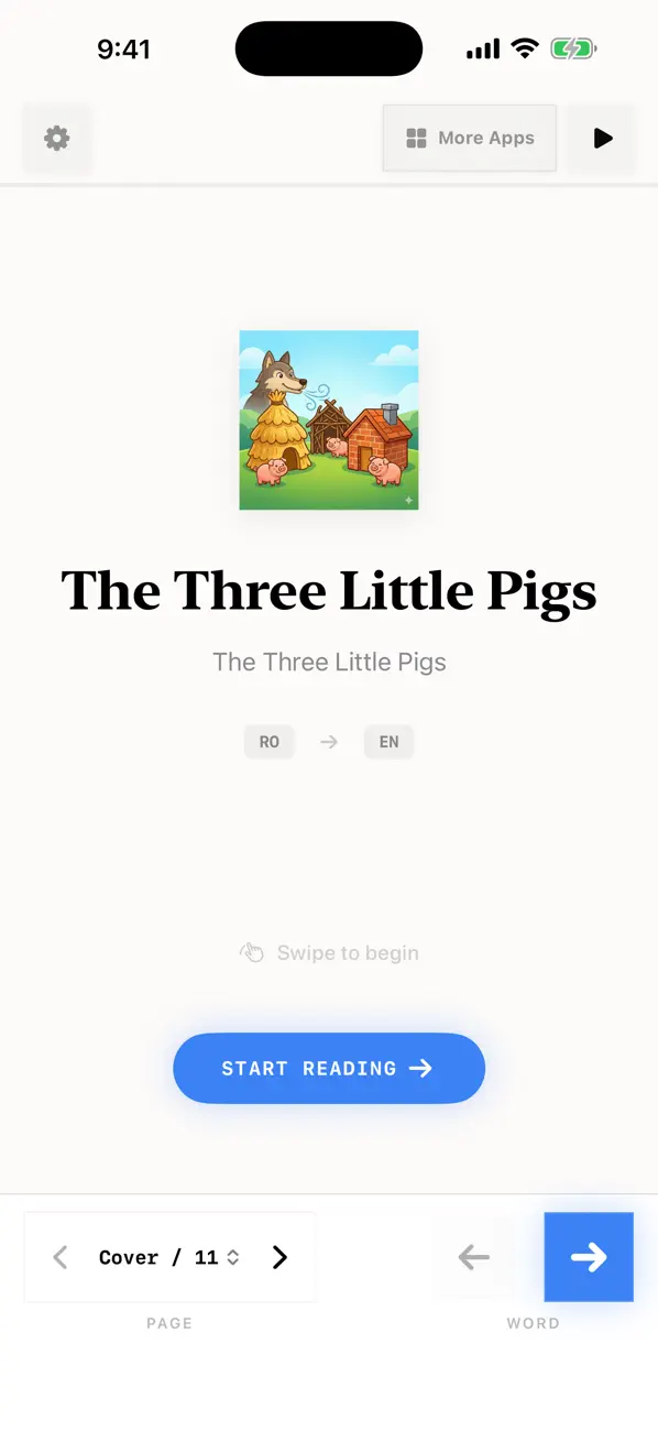 Screenshot #3 pour The Three Little Pigs Romanian