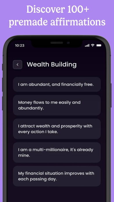 Avra Affirmations Screenshot