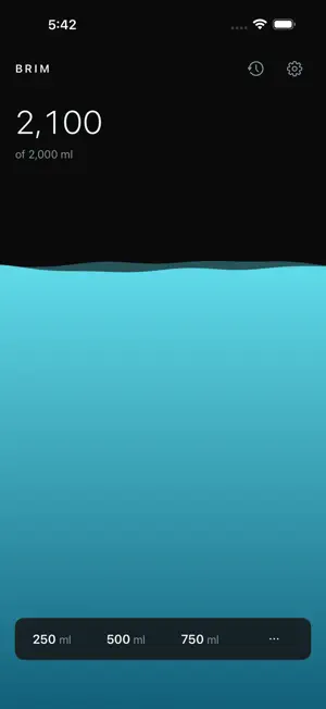 Brim: Water Tracker screenshot 4
