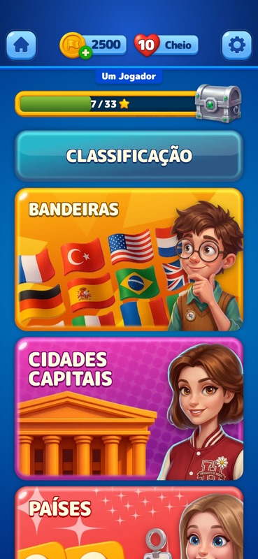 Bandeiras e Capitais do Mundo screenshot 6