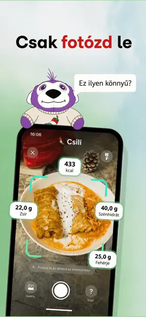 Kalóriaszámláló AI - Csili screenshot 2