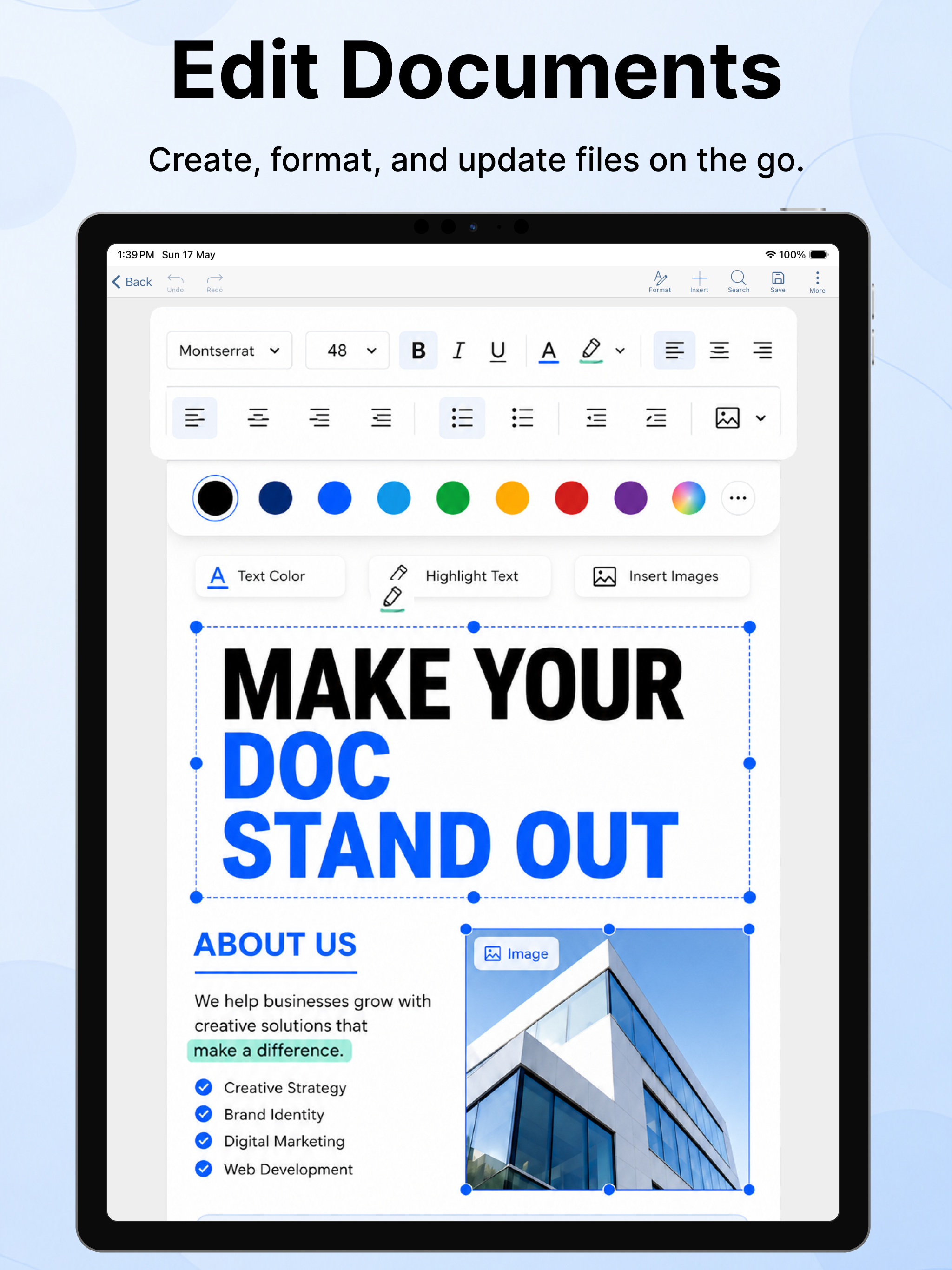 Word Document: Edit Docs,Share screenshot 8