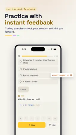 Learn Python: Coding Lessons screenshot 5
