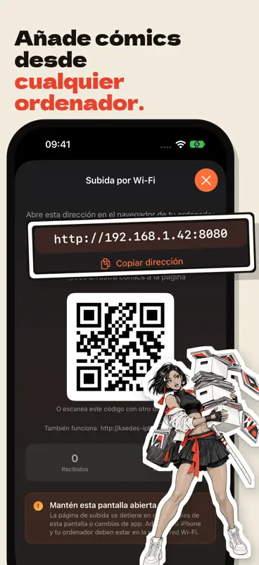 ComicFlow - CBR & CBZ to PDF screenshot 6 of 10