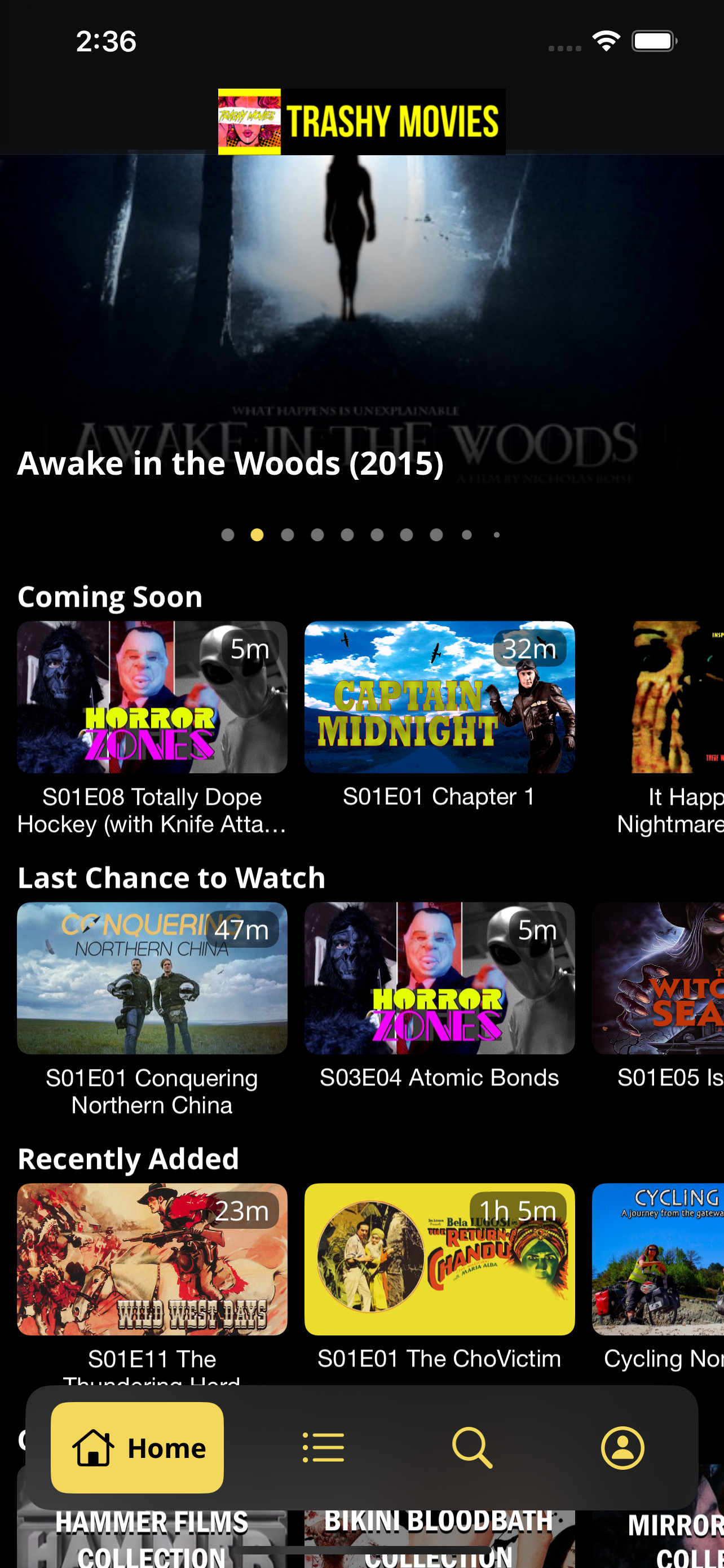 Trashy Movies Channel
