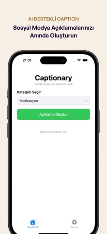 Captionary screenshot