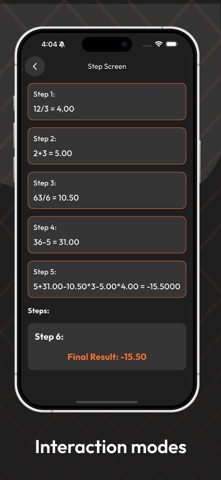 Math (Order of Operations) screenshot