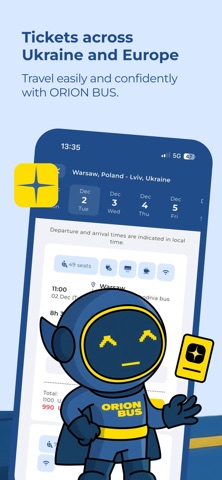 ORION BUS – Bus Tickets Screenshot 1 of 7