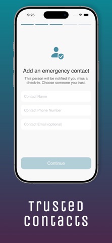 Tetherd: Safety Check In Screenshot 3 of 7