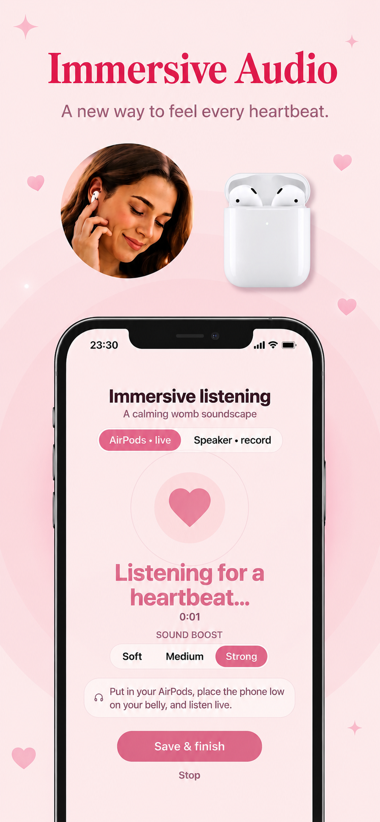Baby Heartbeat Monitor: Bubbi screenshot 3