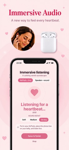 Baby Heartbeat Tracker: Bubbi Screenshot 3 of 9