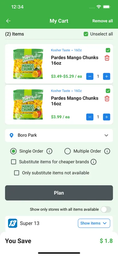 Price Peek screenshot 5