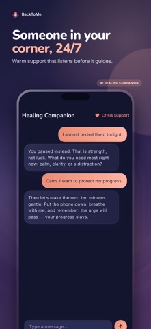 BackToMe: No Contact Tracker iPhone screenshot