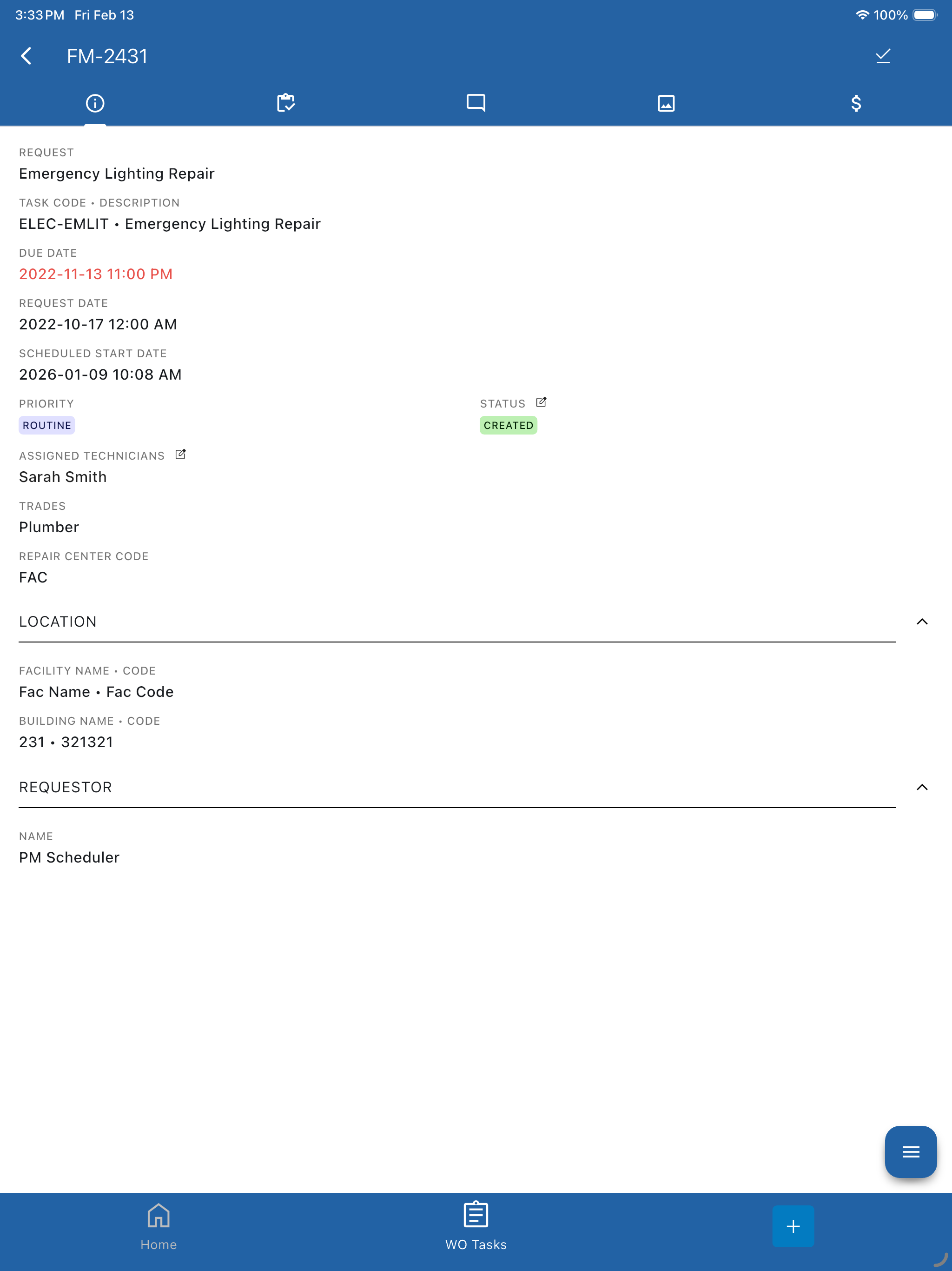 WebTMA screenshot 15