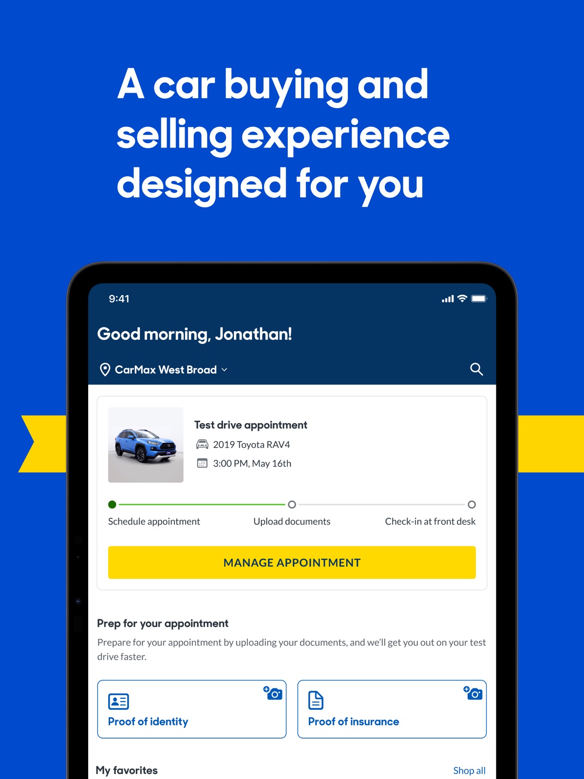 CarMax: Used Cars for Sale ipad screenshot 1