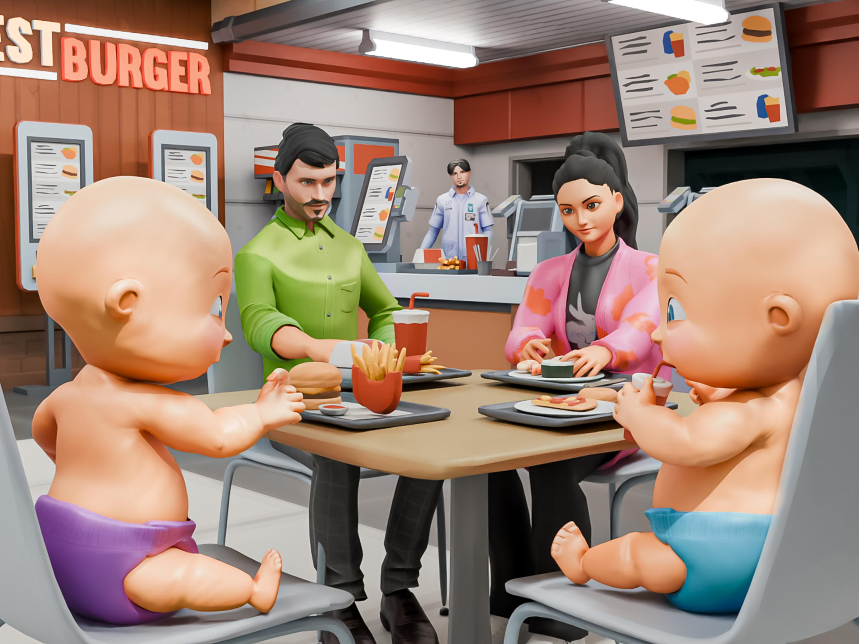 Family Dayout - Supermarket 3D
