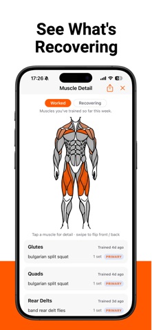 Gym Note Plus: Workout Tracker Screenshot 7 of 9