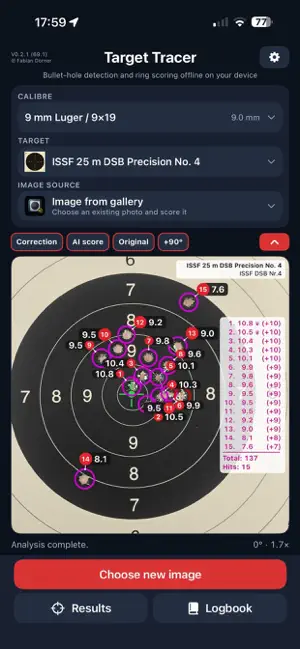 Target Tracer - Scan & Score screenshot 1