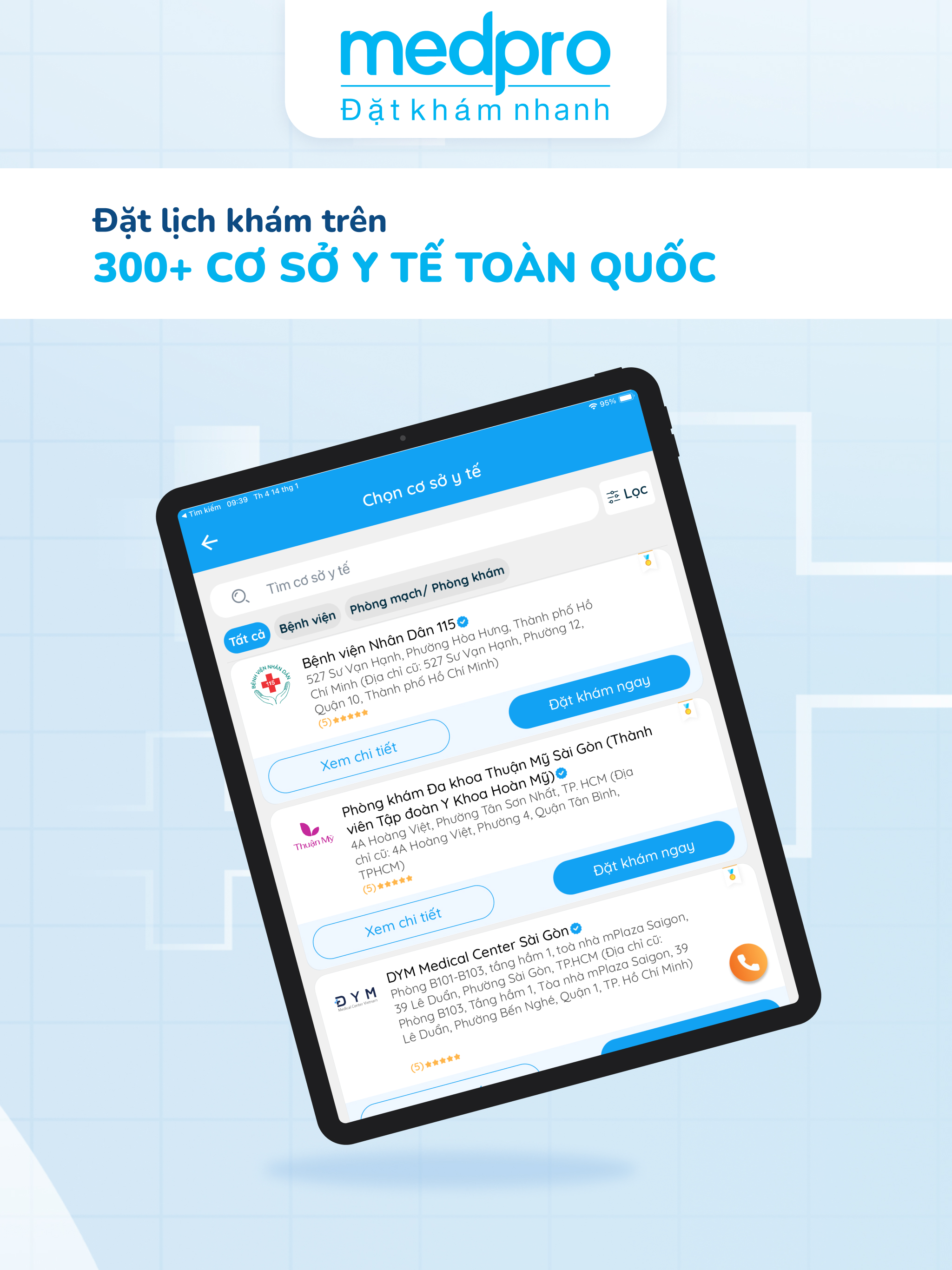 MEDPRO - Đặt Lịch Khám Bệnh screenshot 7