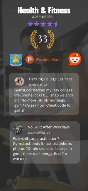 Gym Detox App Lock: GymsLock screenshot 3