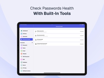 KeyPass – Passwords Manager iPad screenshot