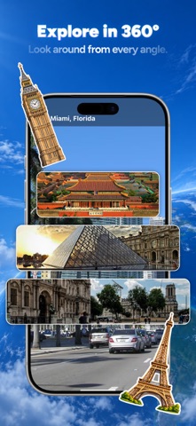 Live Earth Camera - GPS Map iPhone screenshot 3