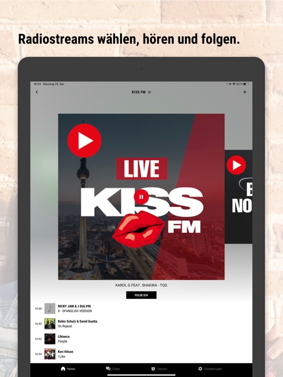 Screenshot #5 pour KISS FM – HOME OF HIPHOP & RNB