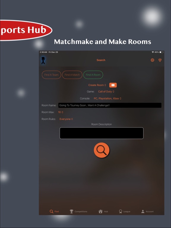 E-Oasis iPad screenshot 2 - Social Networking app